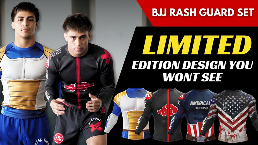 bjj rash guard set