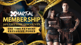 $95 membership for 20% Lifetime Discount + Exclusive Perks XMARTIAL