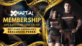 $95 membership for 20% Lifetime Discount + Exclusive Perks XMARTIAL