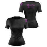 Accent Minimalist Women's White/Black Compression Shirt XMARTIAL