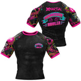 Aggressive Cuddles BJJ Rash Guard XMARTIAL