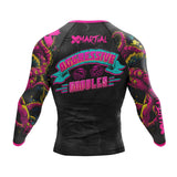 Aggressive Cuddles BJJ Rash Guard XMARTIAL