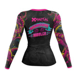 Aggressive Cuddles Women's BJJ Rash Guard XMARTIAL