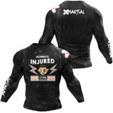 Always Injured BJJ Rash Guard XMARTIAL
