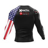 American Warrior BJJ Rash Guard XMARTIAL