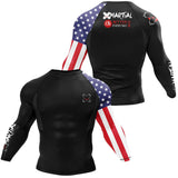 American Warrior BJJ Rash Guard XMARTIAL