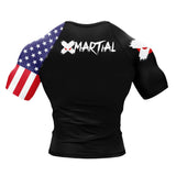 American Warrior BJJ Rash Guard XMARTIAL