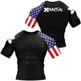 American Warrior BJJ Rash Guard XMARTIAL