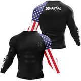 American Warrior BJJ Rash Guard XMARTIAL