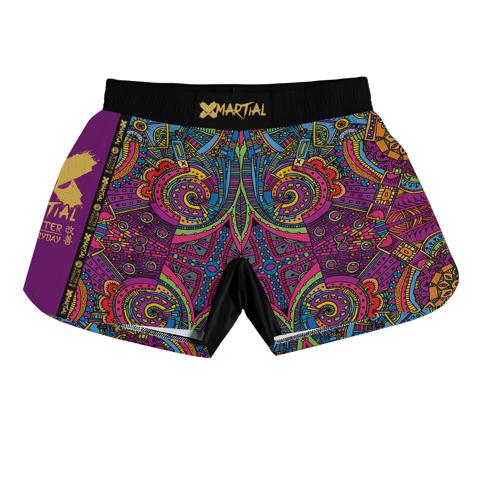BJJ Shorts Aztec 2.0 Hybrid – XMARTIAL BJJ Shorts Aztec 2.0 Hybrid – XMARTIAL