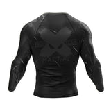 BJJ Rash Guard Black Fight Team X-Tech 25 Series XMARTIAL