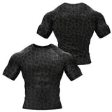 BJJ Rash Guard Black Leopard X-Tech 25 Series XMARTIAL