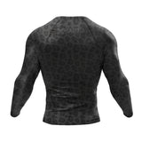 BJJ Rash Guard Black Leopard X-Tech 25 Series XMARTIAL