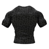BJJ Rash Guard Black Leopard X-Tech 25 Series XMARTIAL