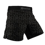 BJJ Shorts Black Leopard X-Tech 25 Series XMARTIAL
