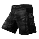 BJJ Shorts Black Stitcher X-Tech 25 Series XMARTIAL