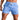 Hoochie Daddy Shorts Blue Plain