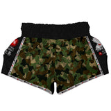 Camo Muay Thai Shorts XMARTIAL