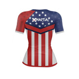 Captain Americana Women's BJJ Rash Guard XMARTIAL