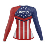 Captain Americana Women's BJJ Rash Guard XMARTIAL