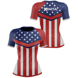 Captain Americana Women's BJJ Rash Guard XMARTIAL