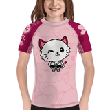 Cat Jitsu Kids Rash Guard XMARTIAL