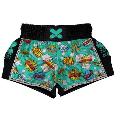 Comic Hero Muay Thai Shorts XMARTIAL