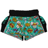 Comic Hero Muay Thai Shorts XMARTIAL