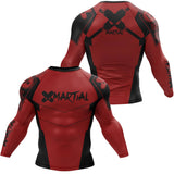 Crimzone BJJ Rash Guard XMARTIAL