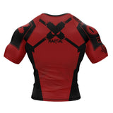 Crimzone BJJ Rash Guard XMARTIAL