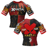 Dark Jester BJJ Rash Guard XMARTIAL