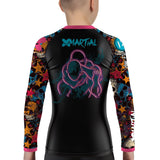 Deadly Hug Kids BJJ Rash Guard XMARTIAL