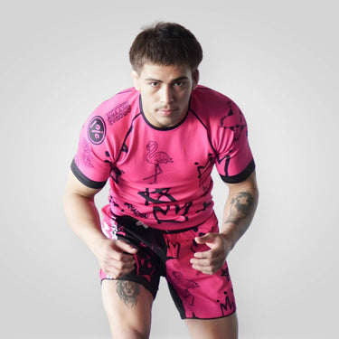 Flamazing BJJ Rash Guard XMARTIAL