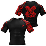Full Minimalist Black Compression Shirt XMARTIAL