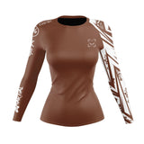 Full Minimalist Women's Rank BJJ Rash Guard XMARTIAL
