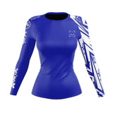 Full Minimalist Women's Rank BJJ Rash Guard XMARTIAL