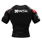 Game of Chokes Black Compression Shirt XMARTIAL