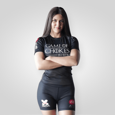 Game of Chokes Women’s BJJ Rash Guard XMARTIAL