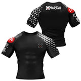Grappler Black Compression Shirt XMARTIAL