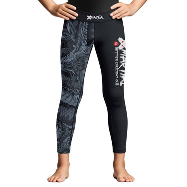 Heilong Dragon Kids BJJ Spats XMARTIAL