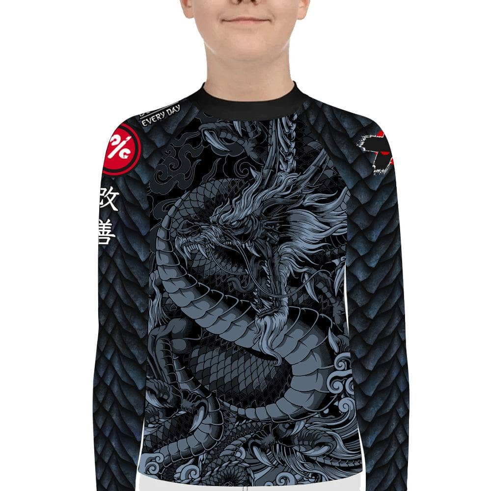 Heilong Dragon Kids Rash Guard XMARTIAL