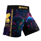 Indigo Mushroom 2.0 Hybrid MMA Shorts XMARTIAL