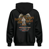 Jiu Jitsu Hoodie Born Before XMARTIAL