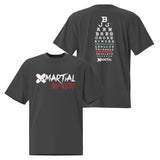 Jiu Jitsu Shirt Oversized BJJ Chart XMARTIAL