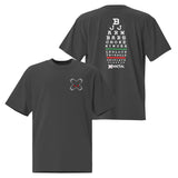 Jiu Jitsu Shirt Oversized BJJ Chart XMARTIAL