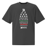 Jiu Jitsu Shirt Oversized BJJ Chart XMARTIAL