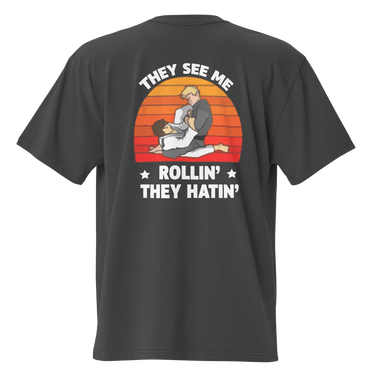 Jiu Jitsu Shirt Oversized Rollin' XMARTIAL