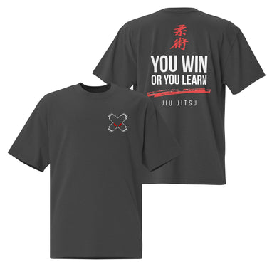 Jiu Jitsu Shirt Oversized Win or Learn XMARTIAL