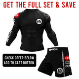 Kanji Black 2.0 Hybrid MMA Shorts XMARTIAL
