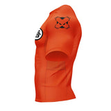 Kanji Orange BJJ Rash Guard XMARTIAL